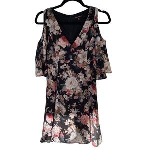 JEALOUS TOMATO floral dress with cut-out flowy sleeves | Size S